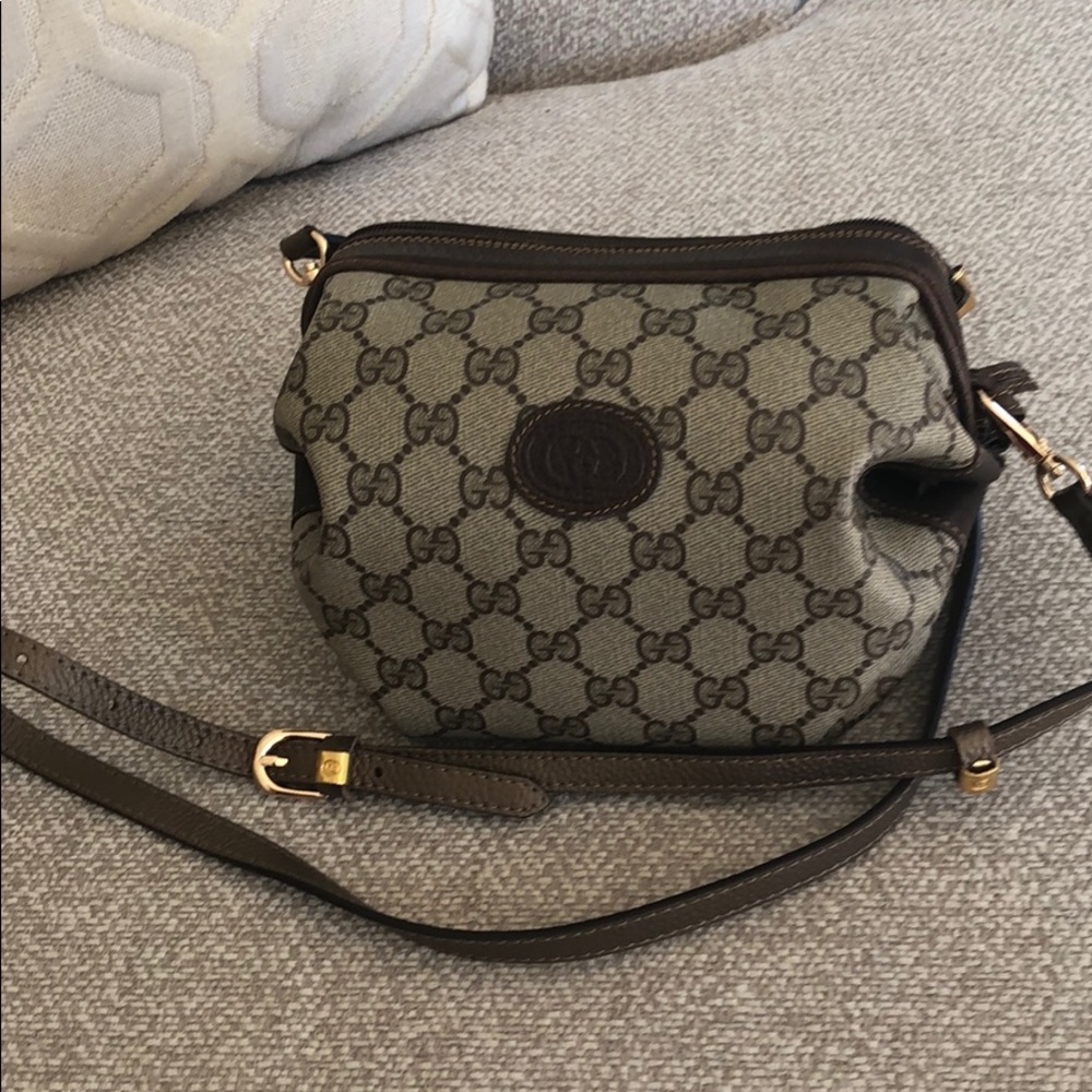 Vintage Gucci cylinder bag